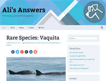 Tablet Screenshot of alisanswers.com